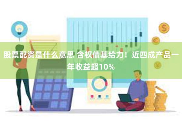 股票配资是什么意思 含权债基给力！近四成产品一年收益超10%